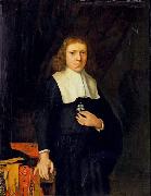 Jacob Levecq Portrait of a gentleman. oil on canvas